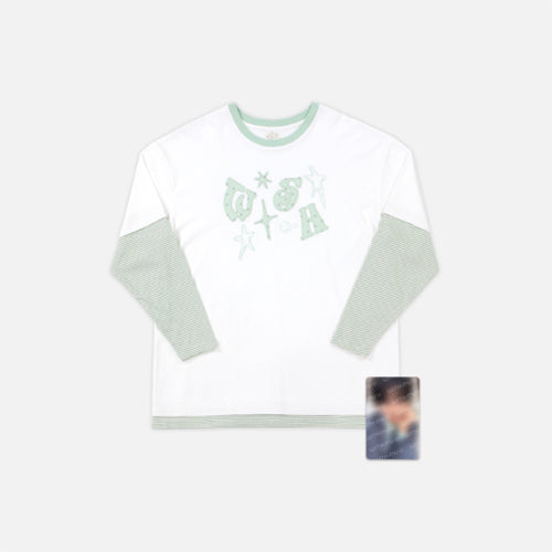 NCT WISH [ LAYERED T-SHIRT SET ] 1ST CONCERT TOUR INTO THE WISH: Our WISH OFFICIAL MD