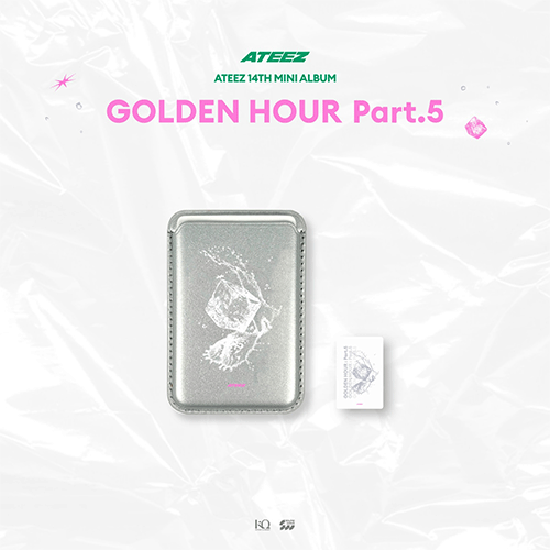ATEEZ [ GOLDEN HOUR: Part.5 ] POP-UP STORE MD | MAGNETIC CARD CASE