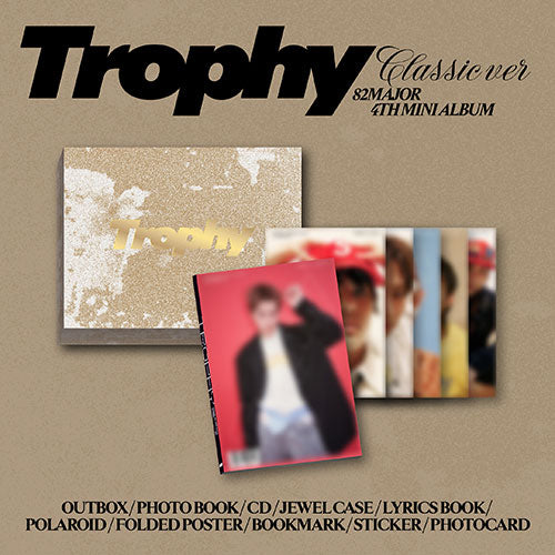 82MAJOR  4TH MINI ALBUM [ Trophy ] CLASSIC VER.