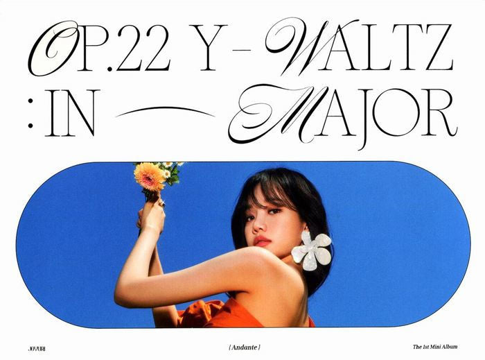 조유리 | JO YURI 1ST MINI ALBUM [ OP.22 Y-WALTZ: IN MAJOR ]