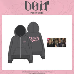 STRAY KIDS [ ZIP-UP HOODIE ] DO IT POP-UP STORE OFFICIAL MERCH