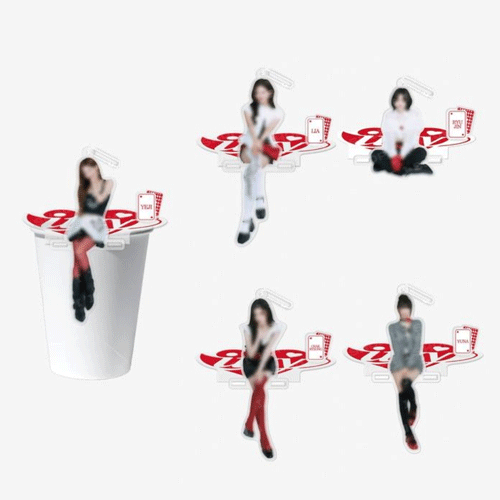 ITZY THE 5TH FAN MEETING ALL IN,MIDZY OFFICIAL MD [ SECRET ACRYLIC STOPPER ]