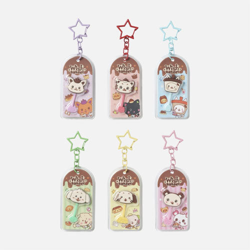 NCT WISH WISH BAKERY POP UP OFFICIAL MD [ CHOCOLATE KEYRING ]