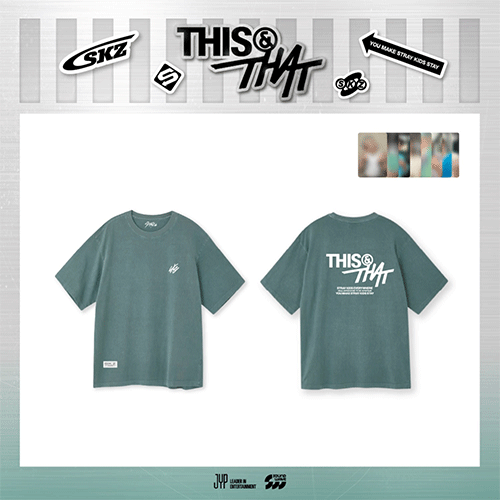 STRAY KIDS [ T-SHIRT ] THIS & THAT POP-UP STORE MD -WEEK 1
