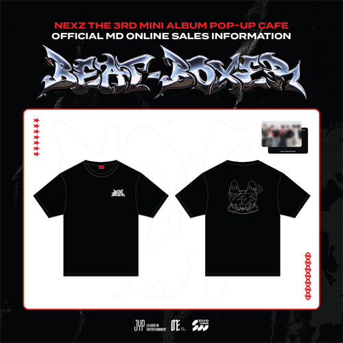 KPOP グッズ NEXZ THE 3RD MINI ALBUM POP-UP CAFE MD [ T-SHIRT ] - Music Plaza
