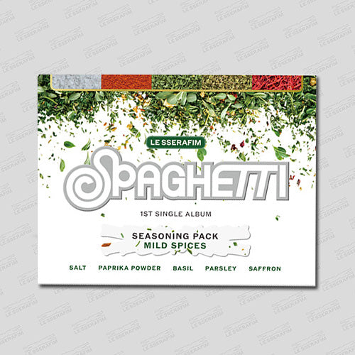 르세라핌 | LE SSERAFIM 1ST SINGLE ALBUM [ SPAGHETTI ] WEVERSE