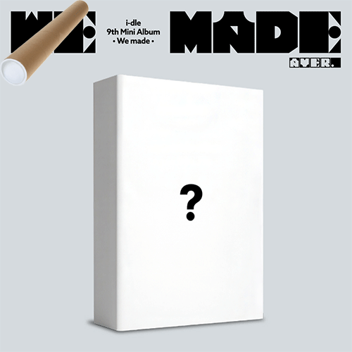 아이들 | i-dle 9TH MINI ALBUM [ WE MADE ] +POSTER