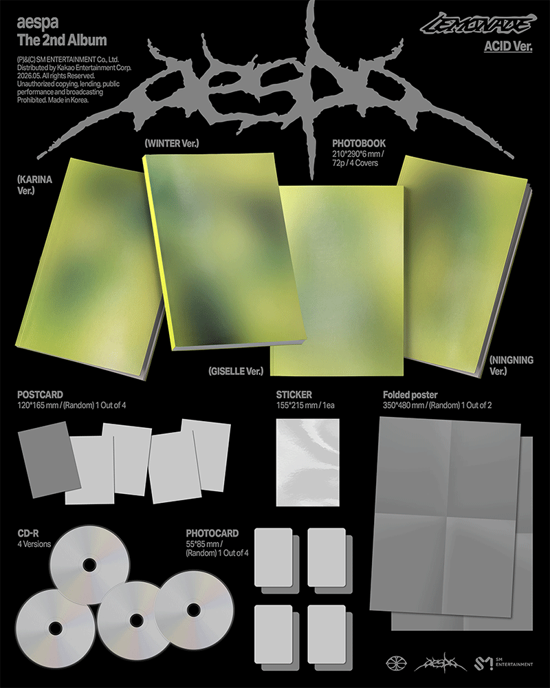 에스파 | aespa THE 2ND ALBUM [LEMONADE] ACD VER.