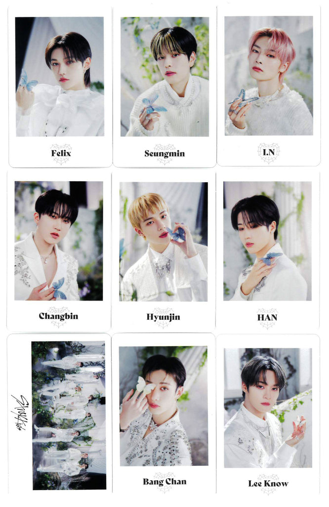 STRAY KIDS 2ND WORLD TOUR "MANIAC ENCORE" in JAPAN / PHOTO CARD SET (9PIECES)
