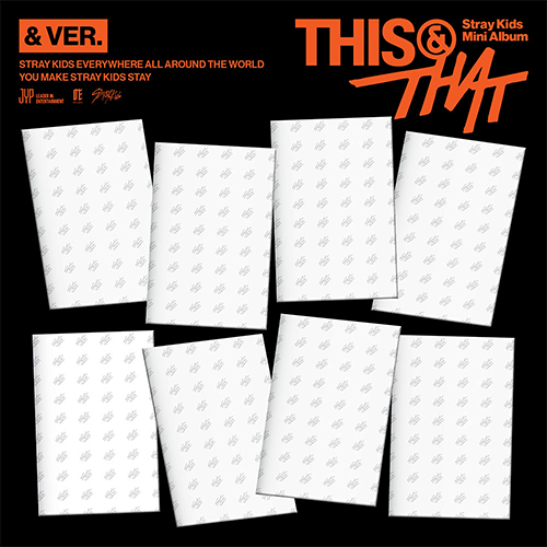 STRAY KIDS MINI ALBUM [ THIS & THAT ] & VER.+POB
