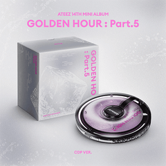 ATEEZ 14TH MINI ALBUM [ GOLDEN HOUR : Part.5 ] CDP VER. - Music Plaza