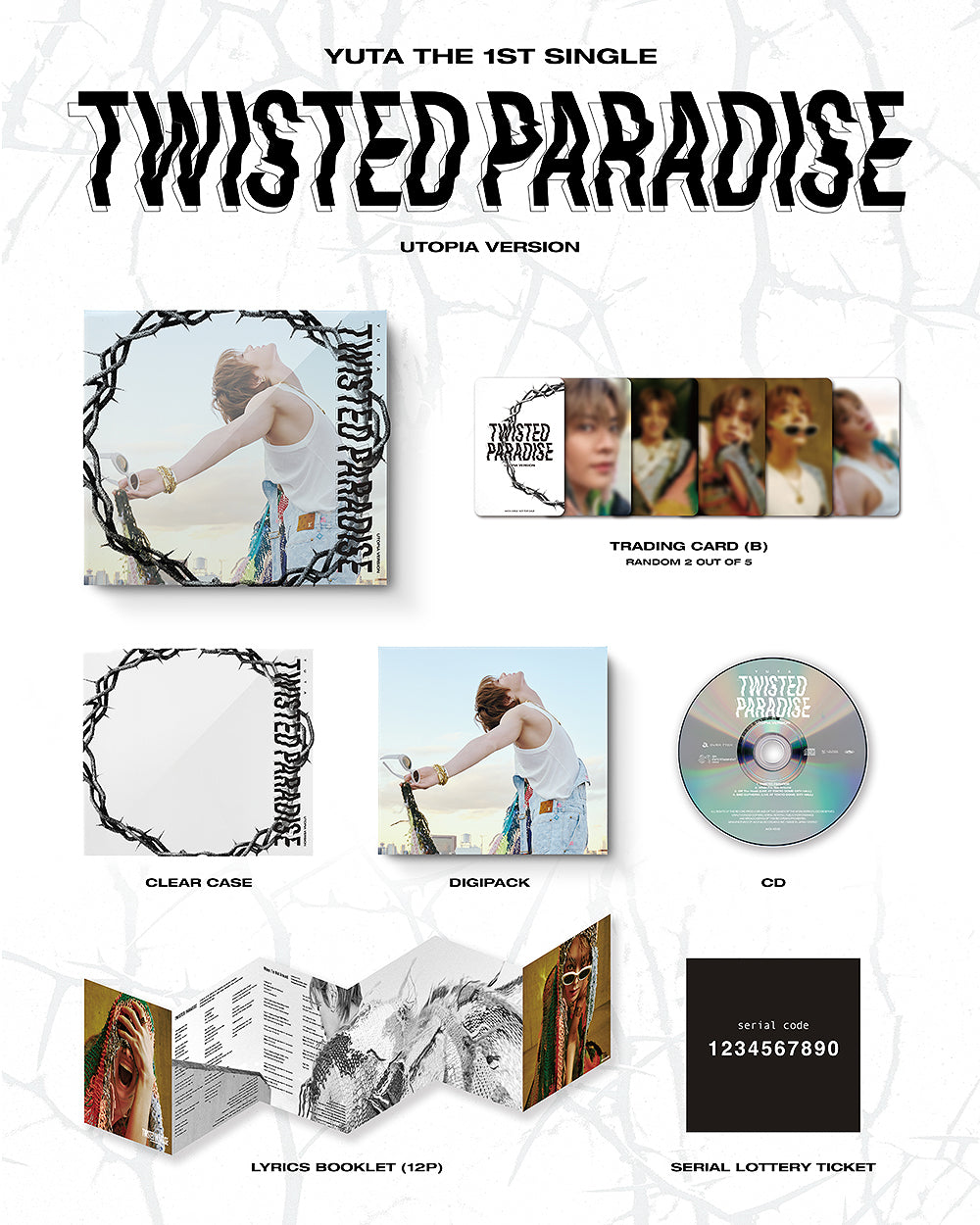 YUTA [Twisted Paradise] TOWER RECORDS JAPAN Release