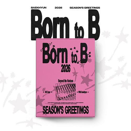 백현 | BAEKHYUN 2026 SEASON'S GREETINGS [ Born to B ]+POB