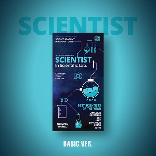 ENHYPEN WORLD COUPON CARD COLLECTION SCIENTIST BASIC VER.