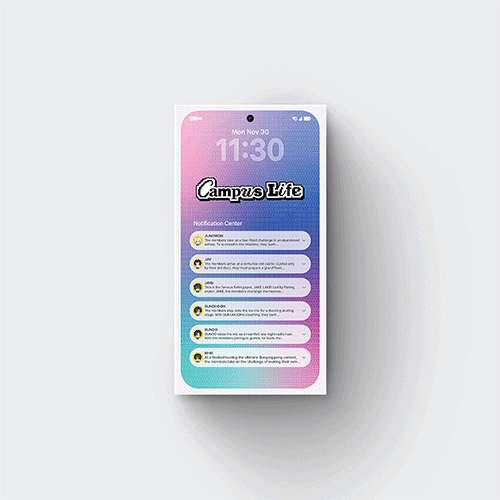 엔하이픈 | ENHYPEN [ WORLD COUPON CARD COLLECTION ] CAMPUS LIFE BASIC VER.