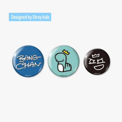 Stray Kids『World Tour <RUN IT JAPAN>』- BADGE SET (3PIECES)