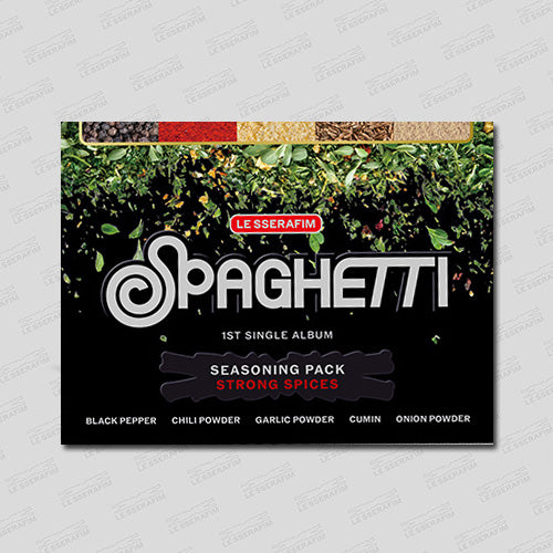 르세라핌 | LE SSERAFIM 1ST SINGLE ALBUM [ SPAGHETTI ] WEVERSE