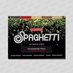 LESSERAFIM SPAGHETTI weverse 直筆サイン ユンジン LE SSERAFIM ル