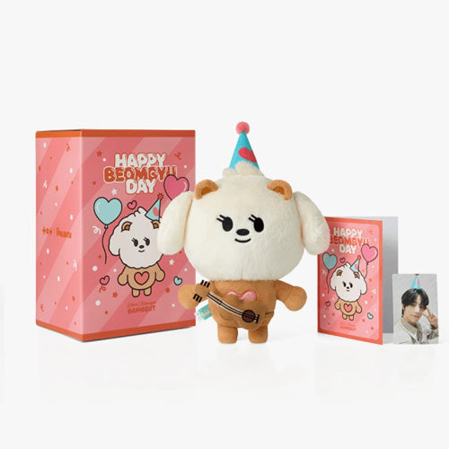 TXT HAPPY BEOMGYU DAY HEART MESSENGER BAMGEUT PLUSH SET