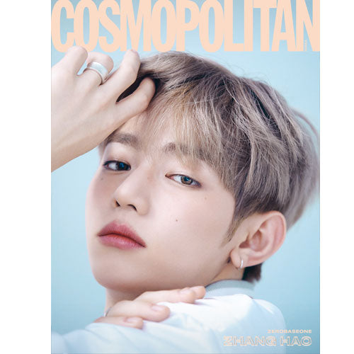 코스모폴리탄 | COSMOPOLITAN 2024-04 [ ZHANG HAO & HAN YUJIN ]+2 POSTCARD