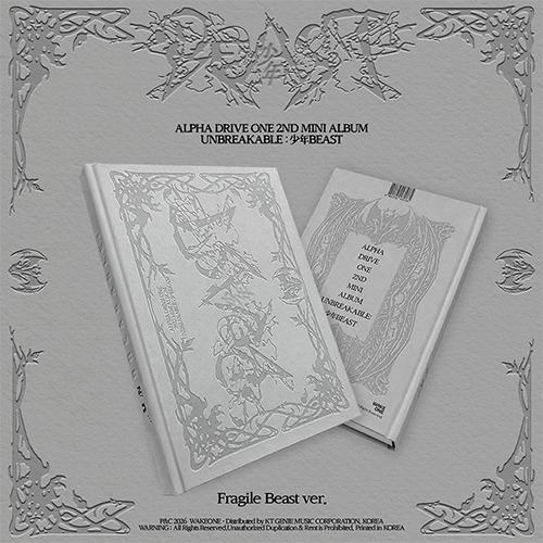 ALPHA DRIVE ONE 2ND MINI ALBUM [ UNBREAKABLE : 少年BEAST ] FRAGILE BEAST VER.