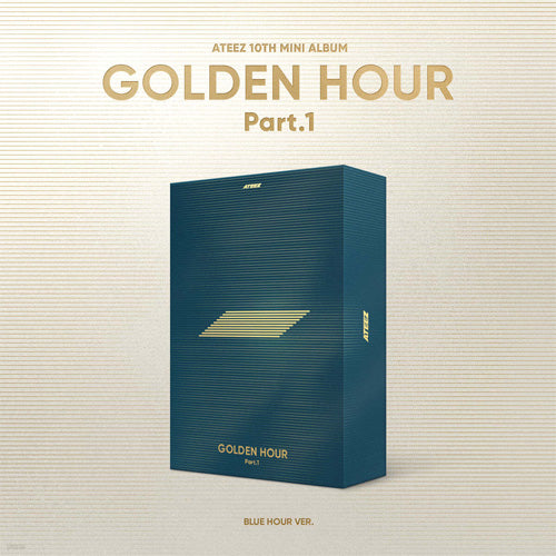 ATEEZ 10TH MINI ALBUM [ GOLDEN HOUR : Part.1 ] - Music Plaza