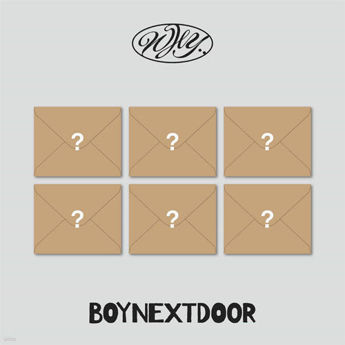 보이넥스트도어 | BOYNEXTDOOR 1ST EP ALBUM [ WHY.. ] LETTER VER.