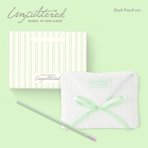 원필 | WONPIL 1ST MINI ALBUM [ Unpiltered ] BOOK POUCH