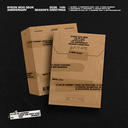 변우석 | BYEON WOO SEOK 2026 10th ANNIVERSARY SEASON’S GREETINGS+POB