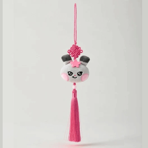 MIGHTEEZ [ BOK-TEEZ: Here Comes Good Luck! ] TASSEL KEYRING+1POB