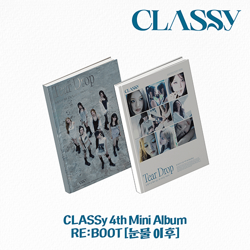 CLASSy 4TH MINI ALBUM RE:BOOT [ TEAR DROP ] RANDOM COVER