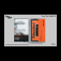STRAY KIDS MINI ALBUM [ THIS & THAT ] CASSETTE VER. US EDITION