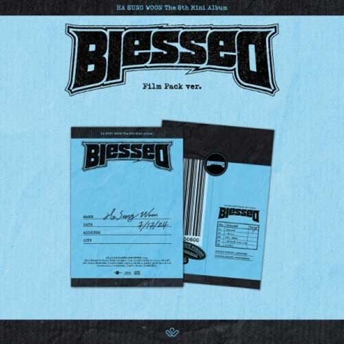 하성운 |  HA SUNGWOON 8TH MINI ALBUM [ BLESSED ] FILM PACK VER. | MINI CD-R