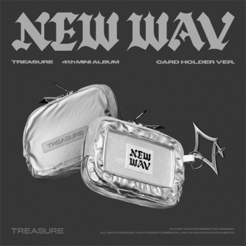 트레져 | TREASURE  4th MINI ALBUM  [ NEW WAV ] CARD HOLDER VER.(Limited Edition)
