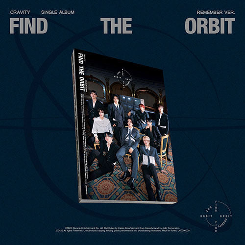 CRAVITY SINGLE ALBUM [ FIND THE ORBIT ] REMEMBER VER.