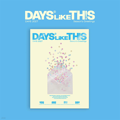 DAY6 2027 SEASON'S GREETINGS [ DAYS LIKE THIS ]+ PHOTO SET