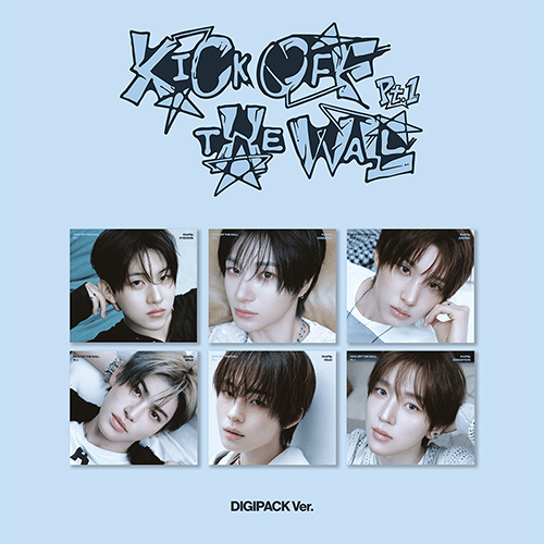 킥플립 | KickFlip 5TH MINI ALBUM [ KICK OFF THE WALL Pt.1 ] DIGIPACK VER.