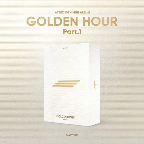 ATEEZ 10TH MINI ALBUM [ GOLDEN HOUR : Part.1 ] - Music Plaza