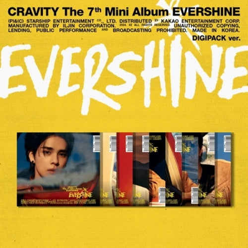 크래비티 | CRAVITY THE 7TH MINI ALBUM [ EVERSHINE ] DIGIPACK VER.