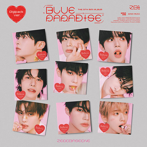 ZEROBASEONE 5TH MINI ALBUM [ BLUE PARADISE ] DIGIPACK VER.