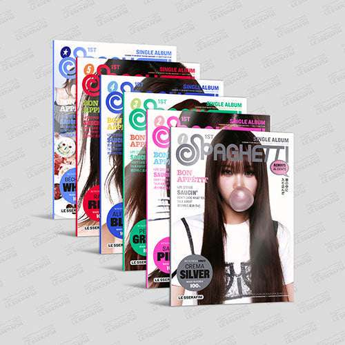 르세라핌 | LE SSERAFIM 1ST SINGLE ALBUM [ SPAGHETTI ] COMPACT VER.