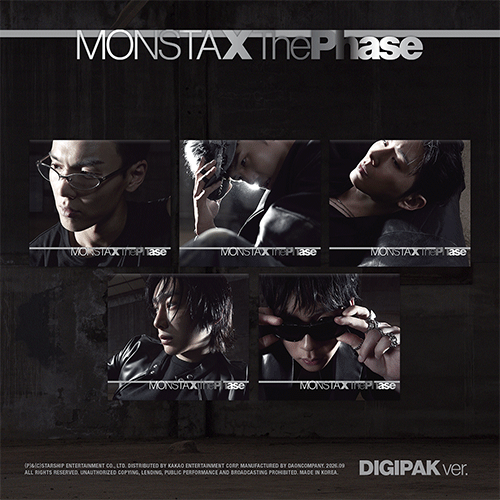 MONSTA X EP [ THE PHASE ] DIGIPACK VER.