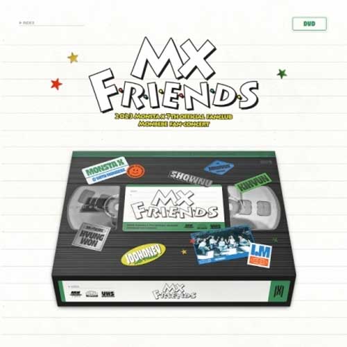 MONSTA X 2023 7TH OFFICIAL FANCLUB MONBEBE FAN-CONCERT [ MX FRIENDS ] DVD
