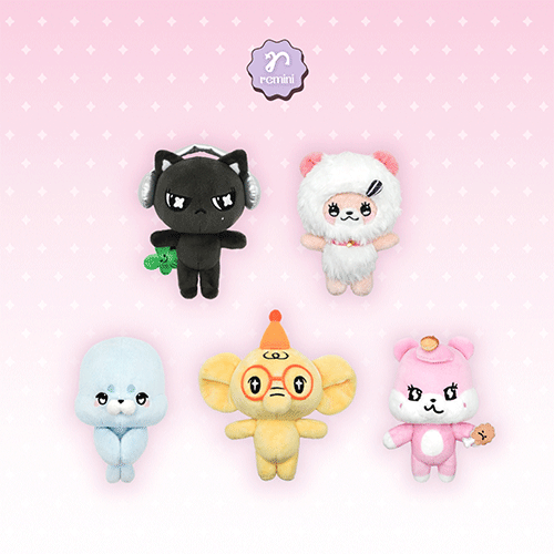 RESCENE OFFICIAL PLUSH KEYRING [ remini ]