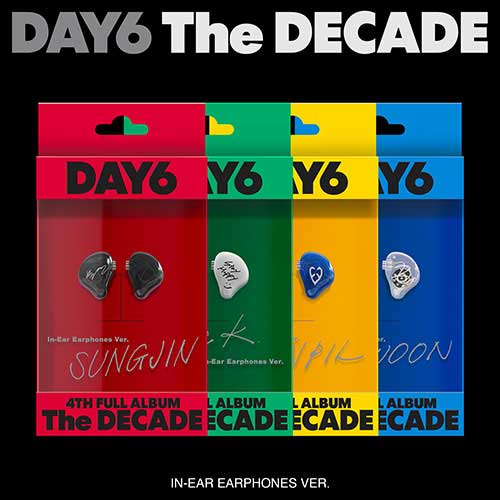 데이식스 | DAY6 4TH FULL ALBUM [ THE DECADE ] IN-EAR EARPHONES VER.
