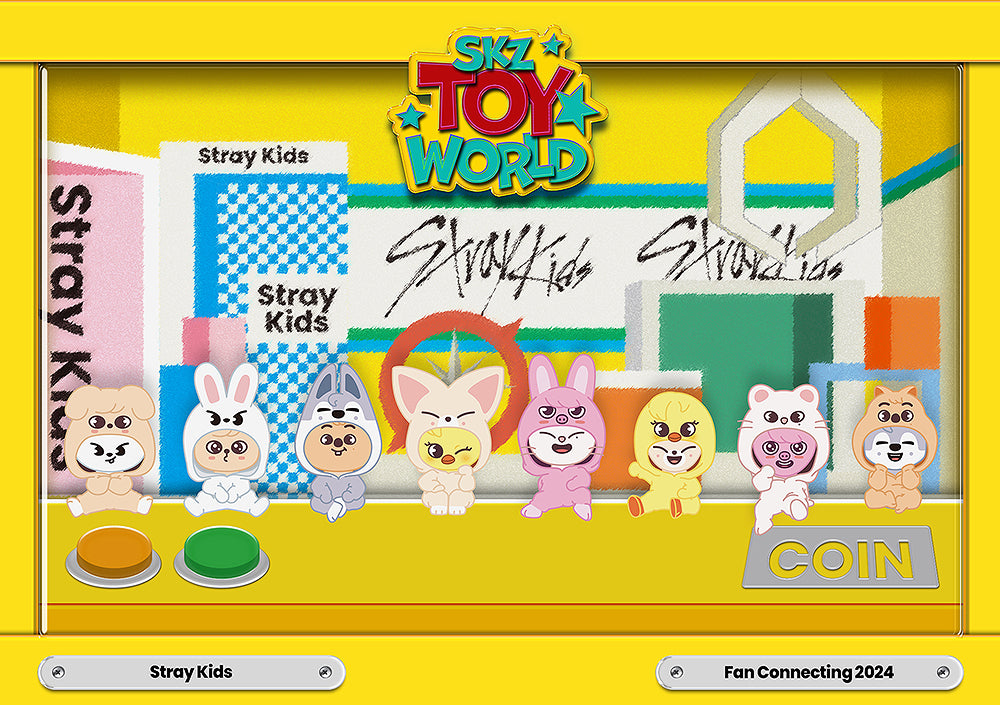 Stray Kids Fan Connecting 2024 "SKZ TOY WORLD [REGULAR EDITION] BLU-RAY [RAKUTEN BONUS]