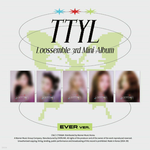 루셈블 | LOOSSEMBLE 3RD MINI ALBUM [ TTYL ] EVER MUSIC ALBUM VER.