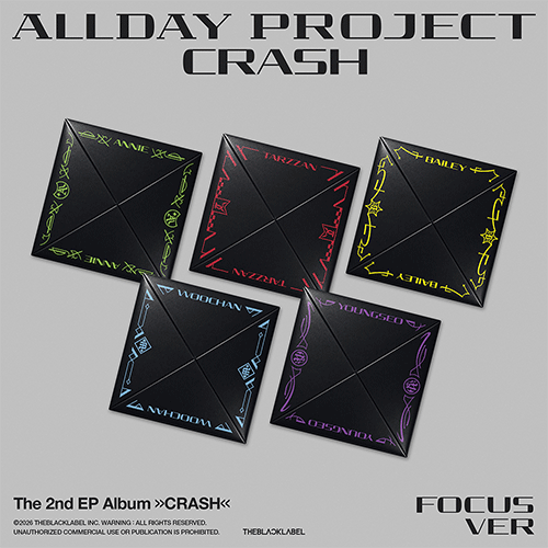 ALLDAY PROJECT THE 2ND EP ALBUM [ CRASH ] FOCUS VER.
