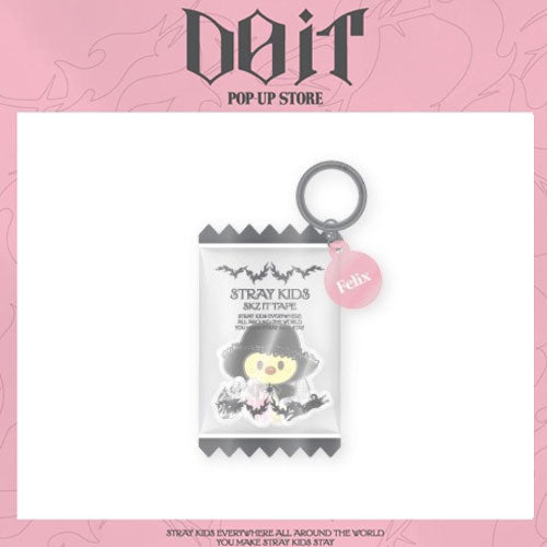 straykids DO IT ポップアップ キーホルダー コンプセット 💖🖤Stray Kids 