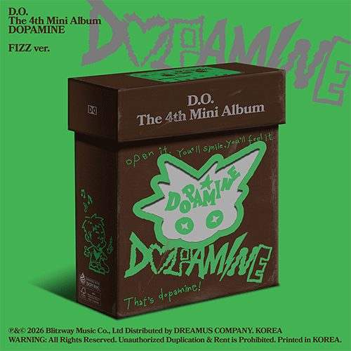 도경수 | D.O. THE 4TH MINI ALBUM [ DOPAMINE ] FIZZ VER.